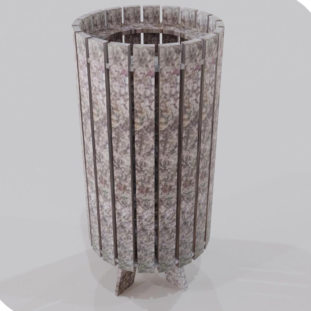 Bote de basura calle