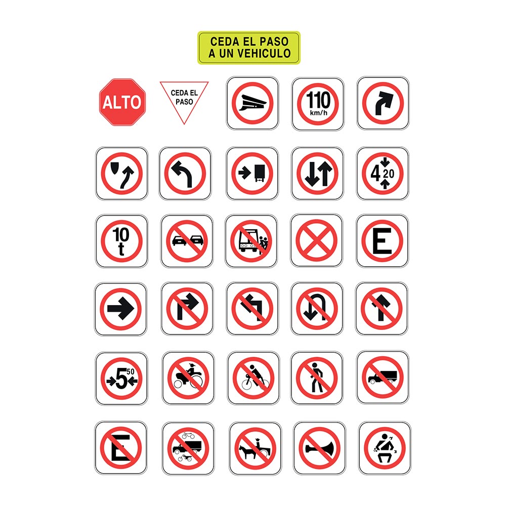 Señales restrictivas